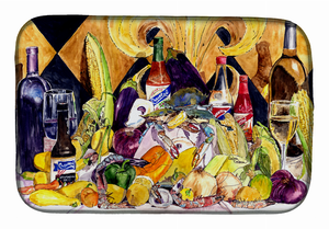 Fleur de lis Dish Drying Mat - 652259236381