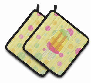 Popsicle Pair of Pot Holders - 638508818867