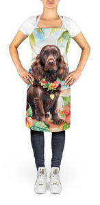 Cocker Spaniel Luau Apron - 198453394507