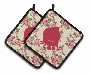Sealife Art Pair of Pot Holders - 638508405913