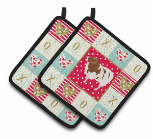 Animal XOXO on Pair of Pot Holders - 194030132050
