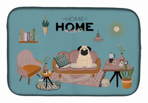 Dog in Sweet Home Dish Drying Mat - 194030342824