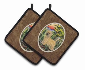 Cairn Terrier Pair of Pot Holders - 638508378538
