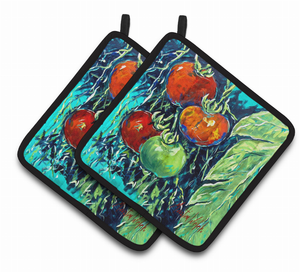 Tomato Pair of Pot Holders - 194030066812