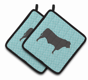 Animal on Pair of Pot Holders - 638508925633