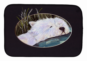 Westie Dish Drying Mat - 652259258130