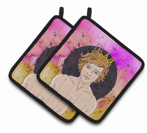 Zodiac Sign Pair of Pot Holders - 638508833204