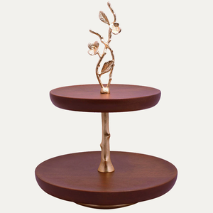 Tier Wood Cake Stand - 680266891408