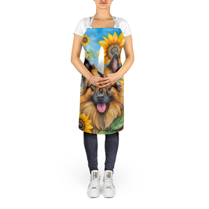 Belgian Tervuren in Sunflowers Apron - 198453208088