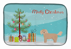 Dog Breed/Merry Christmas art Dish Drying Mat - 194030019504