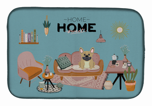 Dog in Sweet Home Dish Drying Mat - 194030342848