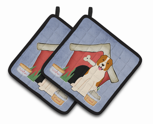 Dog House Collection Pair of Pot Holders - 638508459343
