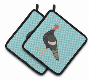 Bird on Pair of Pot Holders - 638508927224