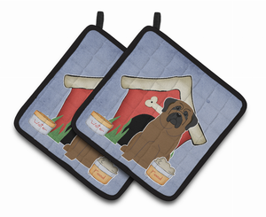 Dog House Collection Pair of Pot Holders - 638508459695
