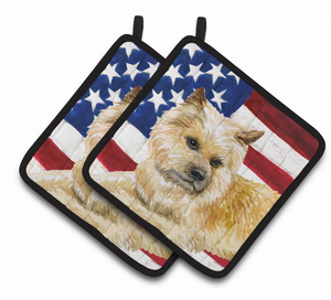 Dog Art Seasonal Pair of Pot Holders - 652259214709