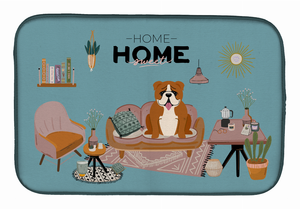 Dog in Sweet Home Dish Drying Mat - 194030343944