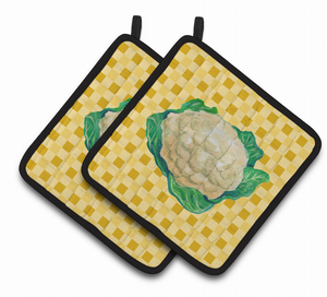 Vegetable on Pair of Pot Holders - 638508826114