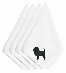 Embroidered Napkins Set of 4 - 638508660572