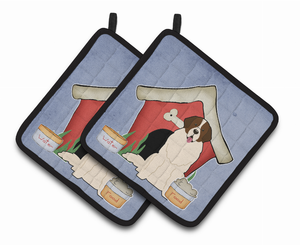 Dog House Collection Pair of Pot Holders - 638508459121