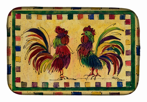 Bird Art Dish Drying Mat - 652259235049