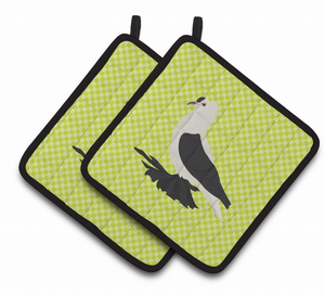 Bird on Pair of Pot Holders - 638508923332