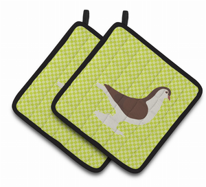 Bird on Pair of Pot Holders - 638508923301