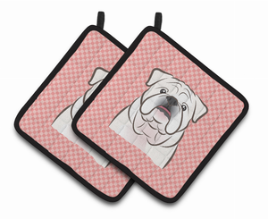 Dog Portrait on Pair of Pot Holders - 638508382023