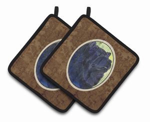 Chow Chow Pair of Pot Holders - 638508376695