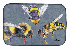 Insects art themed Dish Drying Mat - 652259237746