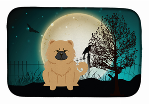 Halloween Dog Dish Drying Mat - 652259242689