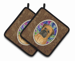 Bullmastiff Pair of Pot Holders - 638508377562