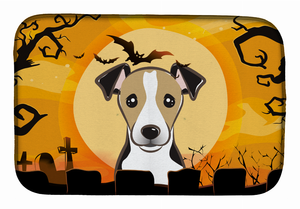 Halloween Dog Dish Drying Mat - 652259245673
