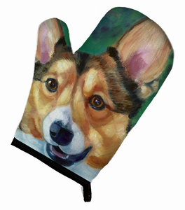 Dog on Oven Mitt - 638508484093