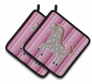 Animals on Pair of Pot Holders - 638508815903