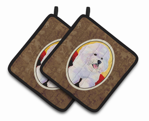 Bichon Frise Pair of Pot Holders - 638508366498
