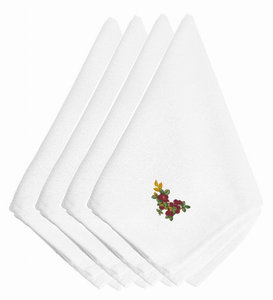 Fall Themed Embroidered Napkins - 638508339430