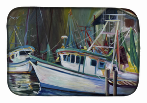 Fishing Boat Dish Drying Mat - 652259255009