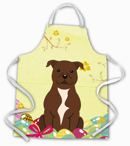 Easter Eggs Apron (Dog Breed Print) - 638508788948