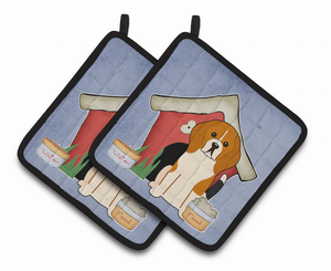 Dog House Collection Pair of Pot Holders - 638508459251
