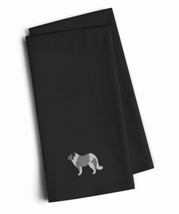 Dog Design Embroidered Kitchen Towel Set of 2 - 638508659347