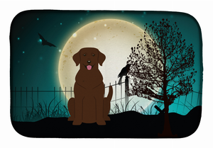 Halloween Dog Dish Drying Mat - 652259246038