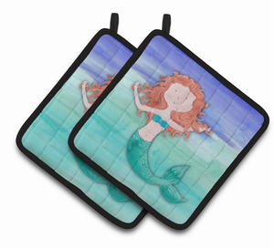 Fairytale Watercolor Pair of Pot Holders - 638508849168