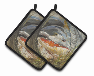 Sea Creature Pair of Pot Holders - 638508383105