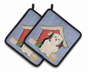 Dog House Collection Pair of Pot Holders - 638508459046