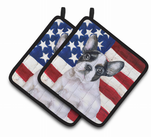 Dog Art Seasonal Pair of Pot Holders - 652259214907