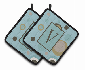 Monogram Pair of Pot Holders - 638508360748