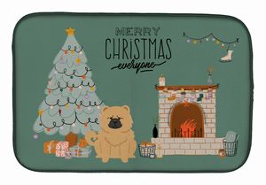 Dog Christmas Everyone Dish Drying Mat - 194030341360