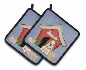 Dog House Collection Pair of Pot Holders - 638508459725
