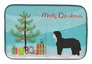 Dog Breed/Merry Christmas art Dish Drying Mat - 194030020128