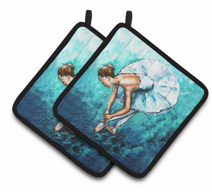 Ballet Pair of Pot Holders - 194030066478